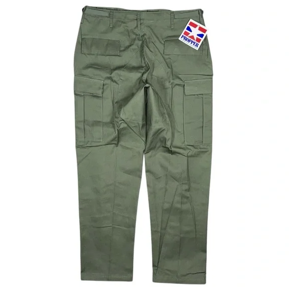 NWT PROPPER BDU Tactical Pants Green Men's L Military Combat Trousers Button Fly - Picture 2 of 10